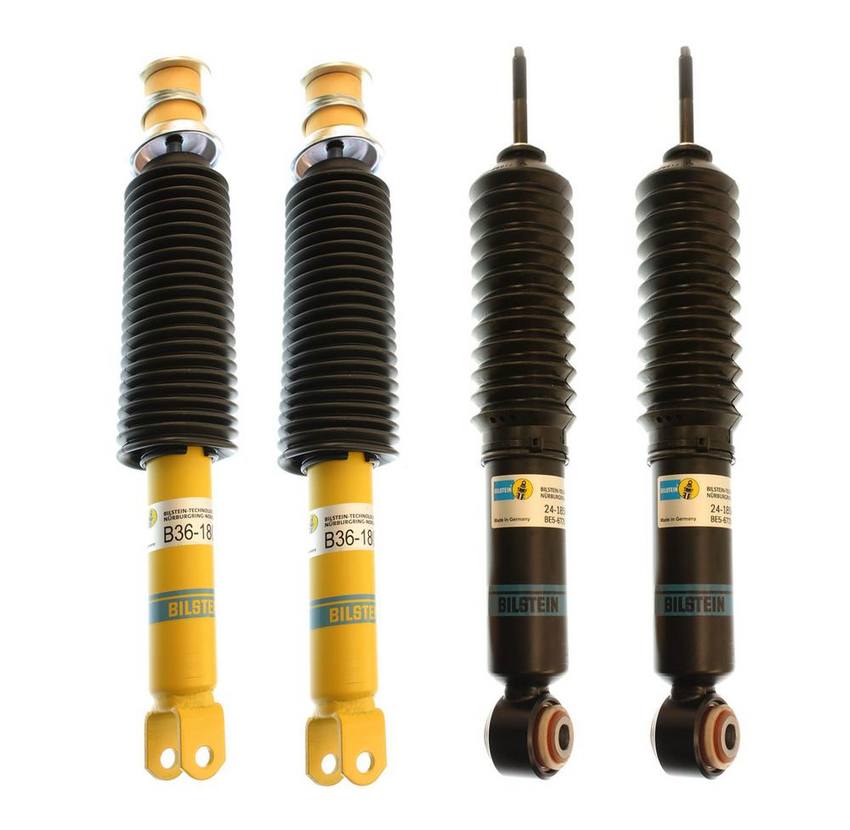 Jaguar Shock Absorber Kit - Front and Rear (B6 Performance) MNA3540CD - Bilstein 3801595KIT